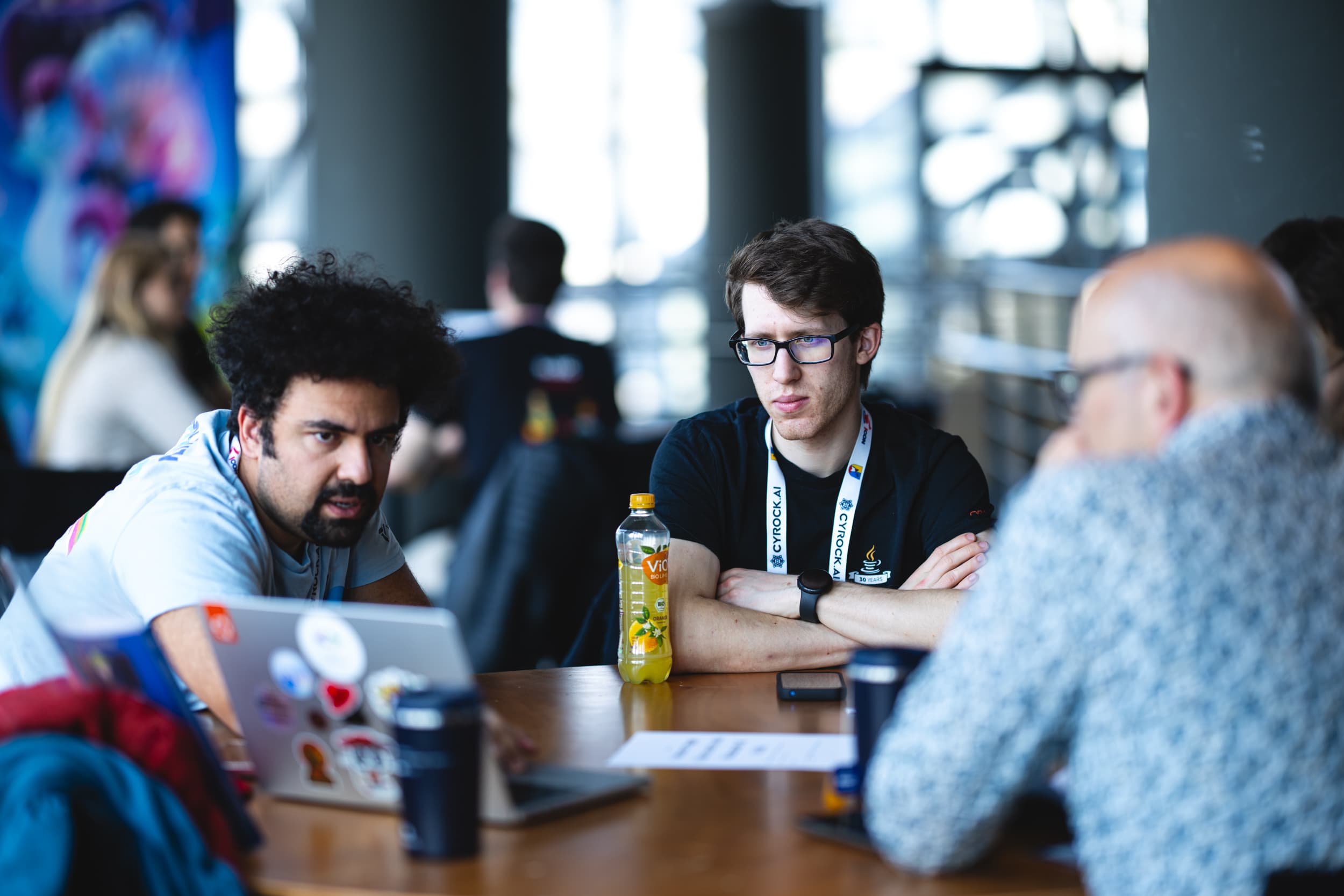 Container security mentoring session at JCON Europe 2026.
