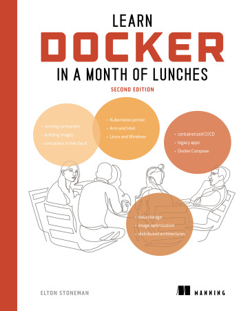 Learn Docker in a Month of Lunches book cover