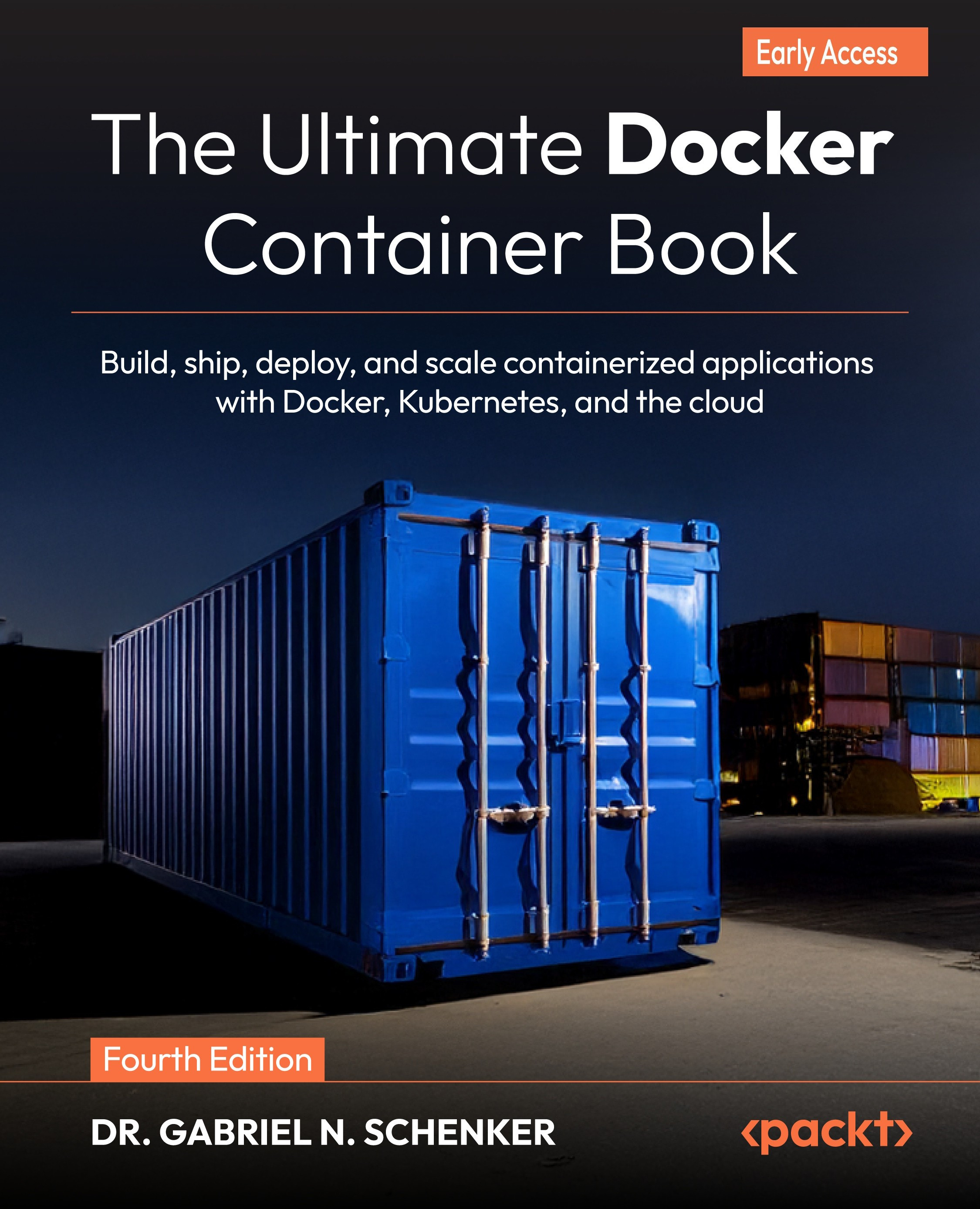 The Ultimate Docker Container Book cover